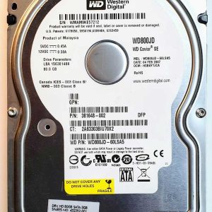 WD 800JD-60LSA5 xxxTJxxx 04-FEB-2007