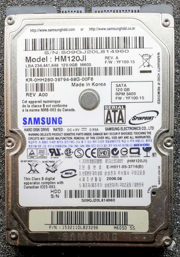 Samsung HM120JI AUG-2006