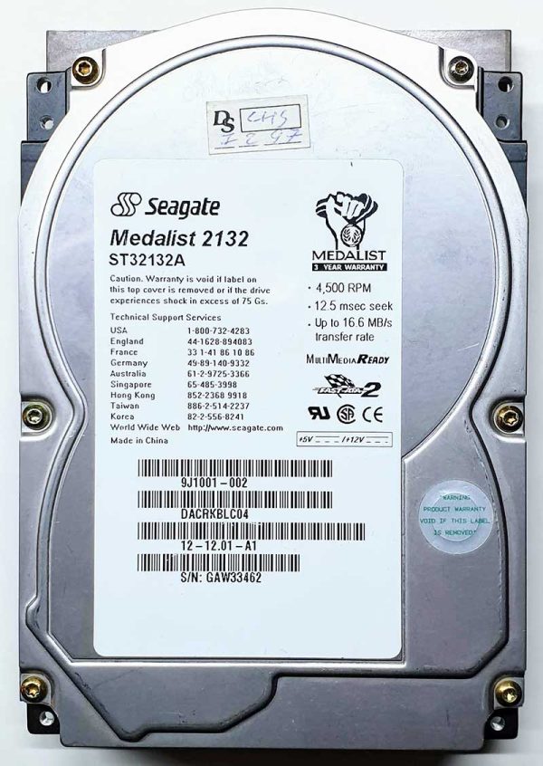 Seagate ST32132A GAWxx 2GB