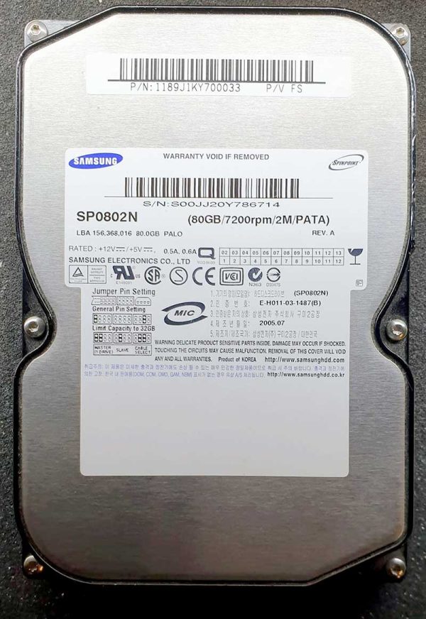 Samsung SP0802N Jul 2005