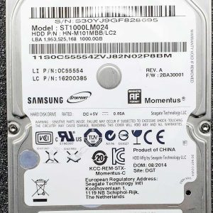 Samsung ST1000LM024 HN-M101MBB AUG-2014