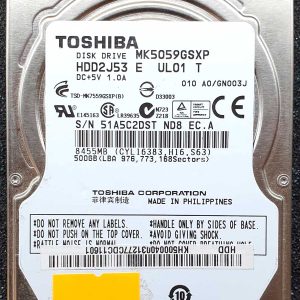 Toshiba MK5059GSXP HDD2J53