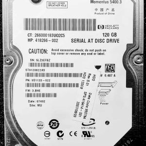 Seagate ST9120822AS 5LZxx 07-JUN-2007
