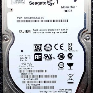 Seagate ST9500423AS S2Vxx 01-MAY-2012