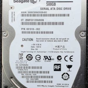 Seagate ST500LT012-1DG142 S3Pxx 29-JAN-2014