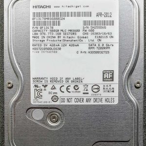 Hitachi HDS721050DLE630 5H25SDUG APR-2012