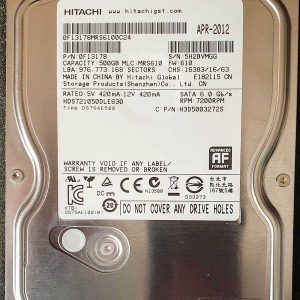 Hitachi HDS721050DLE630 5H2BVMGG APR-2012