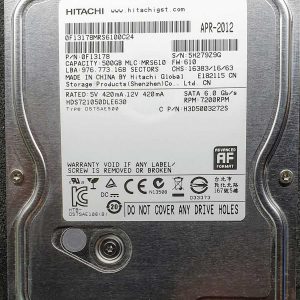 Hitachi HDS721050DLE630 5H279Z9G APR-2012
