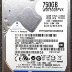 WD 7500BPVX-60JC3T0 xxxTJxxx 02-FEB-2015