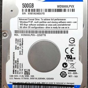 WD 5000LPVX-22V0TT0 xxxTJxxx 14-JAN-2015