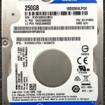 WD 2500LPCX-24C6HT0 xxxT2xxx 14-SEP-2015