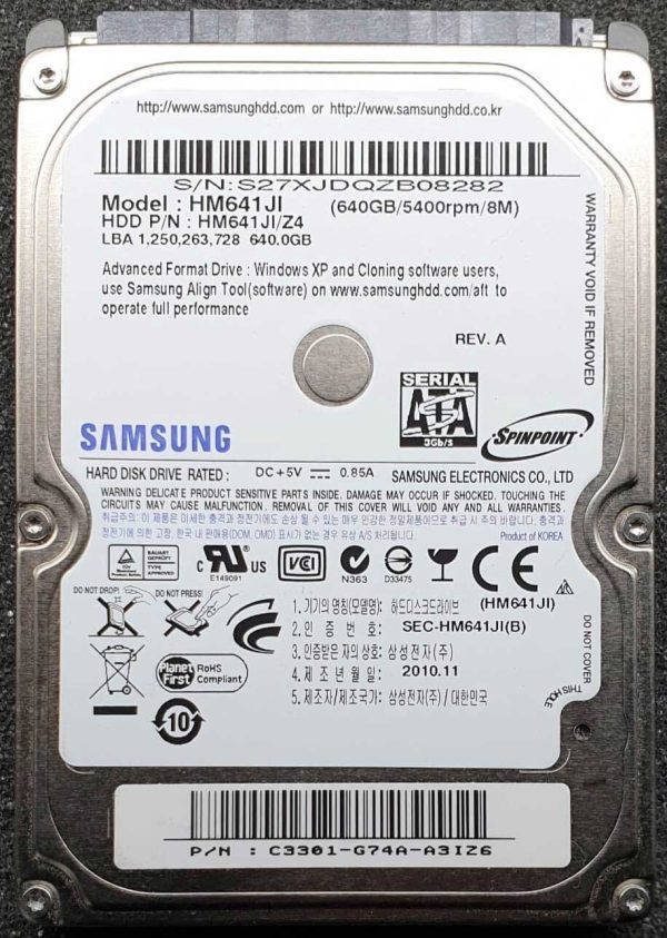 Samsung HM641JI NOV-2010
