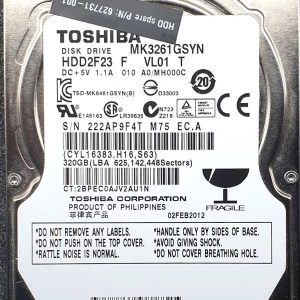Toshiba MK3261GSYN HDD2F23 02-FEB-2012