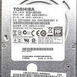 Toshiba MQ01ABF050 HDKCB06E0A01 13-DEC-2012