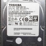 Toshiba MQ01ABD100 HDKGB13R2A01 26-AUG-2016