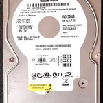 WD 2500JB-00REA0 xxxTJxxx 05-NOV-2006