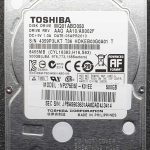 Toshiba MQ01ABD050 HDKEB03G0A01 05-APR-2013