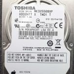 Toshiba MK3255GSXF HDD2H77
