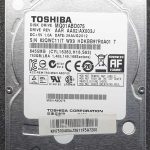 Toshiba MQ01ABD075 HDKBB97R0A01 26-AUG-2012