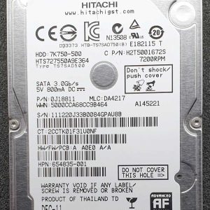 Hitachi HTS727550A9E364 DA4217 DEC-2011