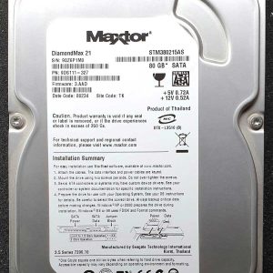 Maxtor STM380215AS 10-DEC-2007