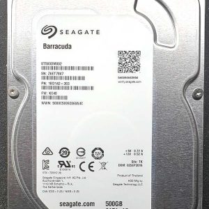 Seagate ST500DM002-1BD142 Z6Exxx 02-SEP-2016
