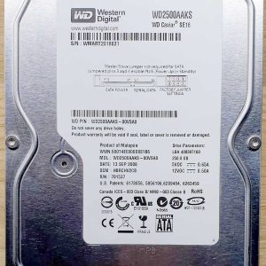 WD 2500AAKS-00VSA0 xxxV2xxx 13-SEP-2008