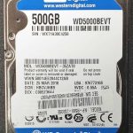 WD 5000BEVT-35ZAT0 xxxVJxxx 25-MAR-2010
