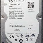 Seagate ST500LT012-1DG142 WBYxxx 29-JAN-2018