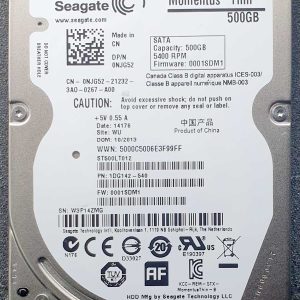 Seagate ST500LT012-1DG142 W3Pxxx Oct 2013