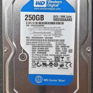 WD 2500AAKS-00UU3A0 xxxTJxxx 03-MAR-2010