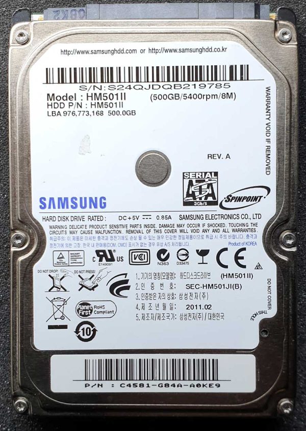 Samsung HM501II FEB-2011