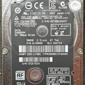 HGST HTS545050A7E362 DA5754 SEP-2014