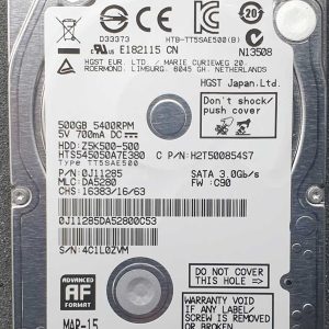 HGST HTS545050A7E380 DA5280 MAR-2015