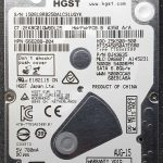 HGST HTS545050A7E680 DA6607 AUG-2015