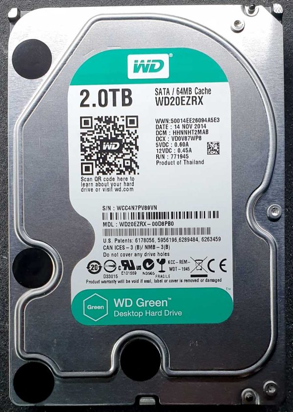 WD 20EZRX-00D8PB0 xxxT2xxx 14-NOV-2014