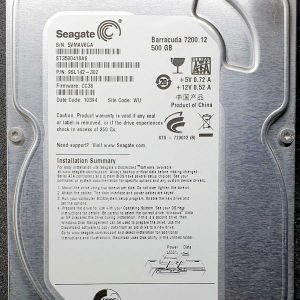 Seagate ST3500418AS 5VNxxx 28-MAR-2010