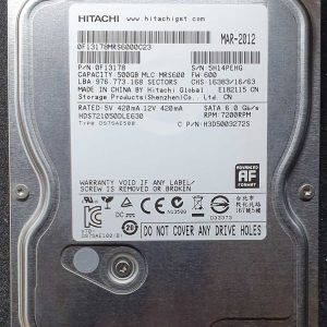 Hitachi HDS721050DLE630 MRS600 MAR-2012