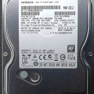 Hitachi HDS721050DLE630 MRS600 MAR-2012