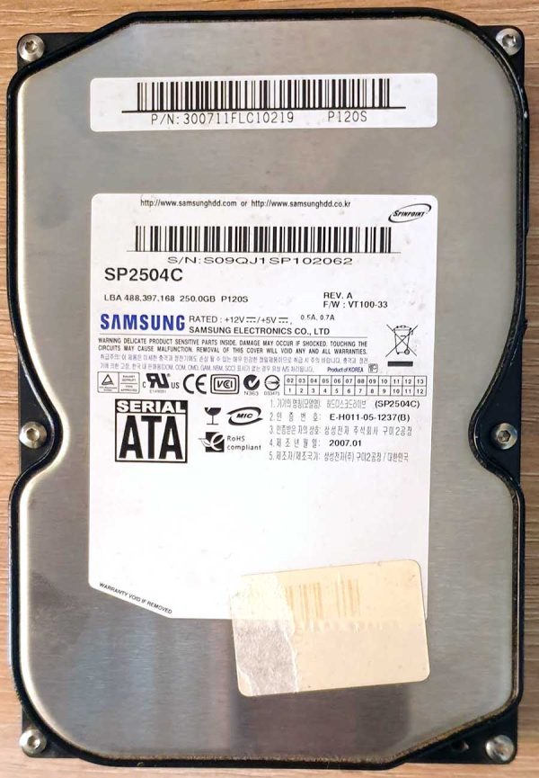 Samsung SP2504C JAN-2007