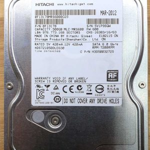 Hitachi HDS721050DLE630 MRS600 MAR-2012