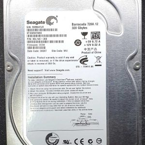 Seagate ST3320418AS 5VMxxx 30-MAR-2009