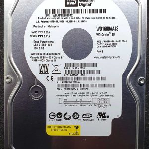 WD 1600AAJS-22PSA0 xxxTJxxx 15-MAR-2008