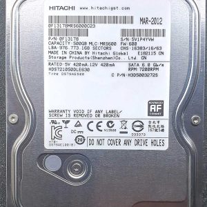 Hitachi HDS721050DLE630 MRS600 MAR-2012
