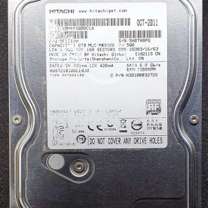 Hitachi HDS721010DLE630 MRS500 OCT-2011