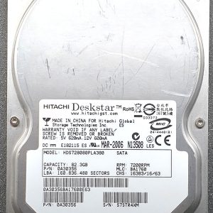 Hitachi HDS728080PLA380 MAR-2006