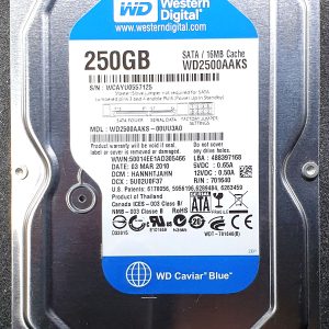 WD 2500AAKS-00UU3A0 xxxTJxxx 03-MAR-2010