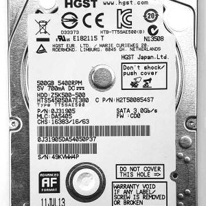 HGST HTS545050A7E380 11-JUL-2013