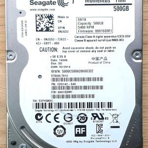 Seagate ST500LT012-1DG142 S3Pxxx 20-FEB-2014