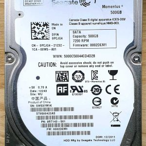 Seagate ST9500423AS 5WSxxx 14-DEC-2011
